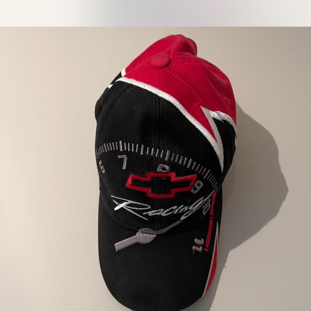 Chevrolet Racing Cap Black and Red